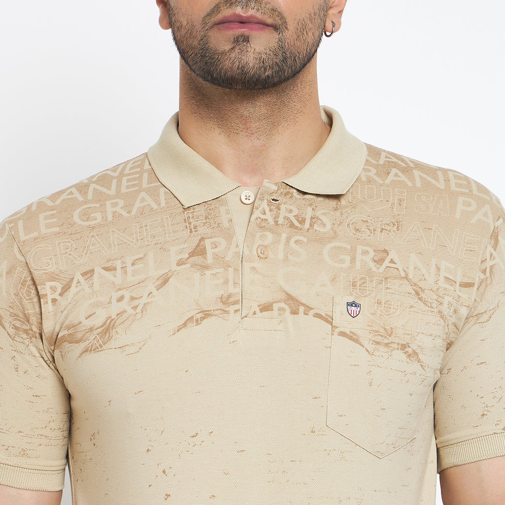 Duke Stardust Men Half Sleeve Cotton T-Shirt (LF7117)