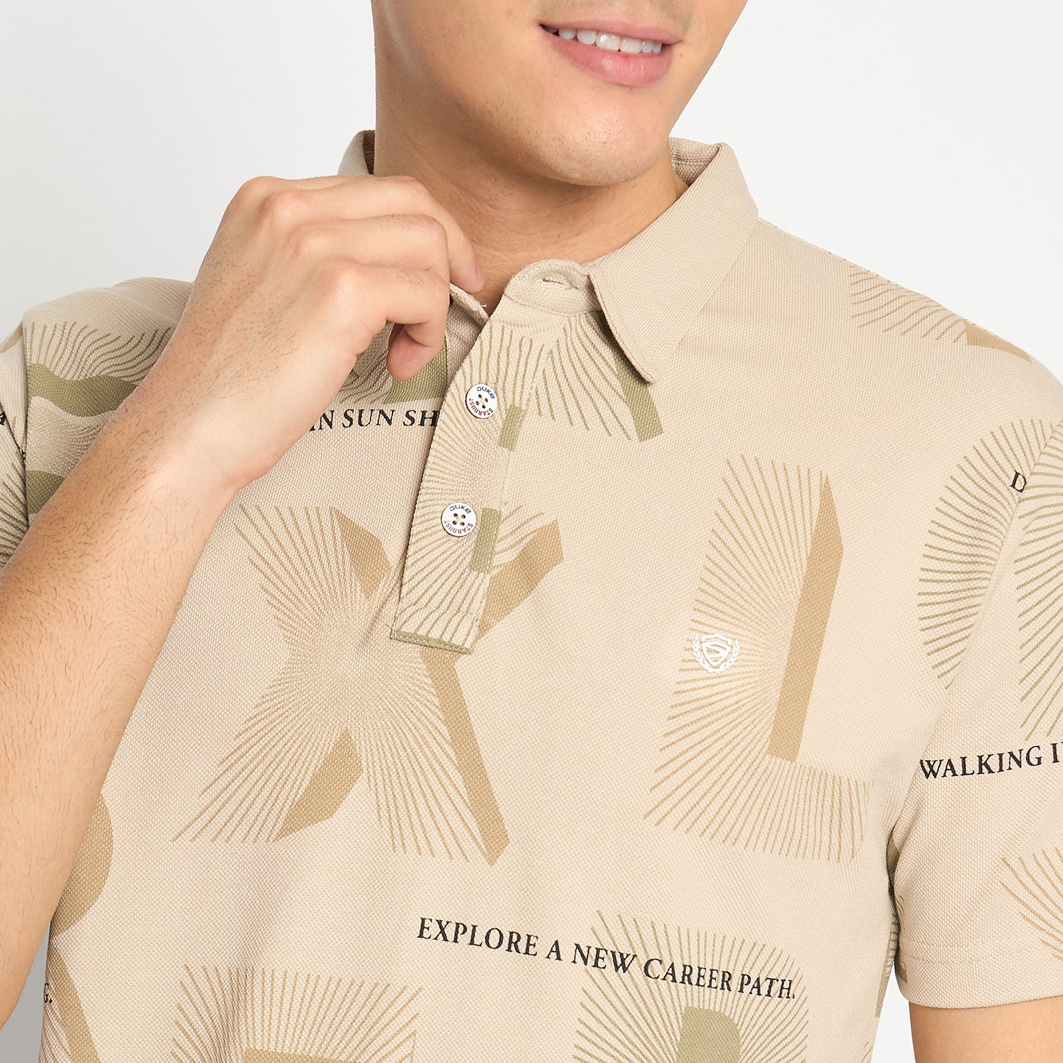 Duke Urban Men Half Sleeve Cotton T-shirt (ONLF293)