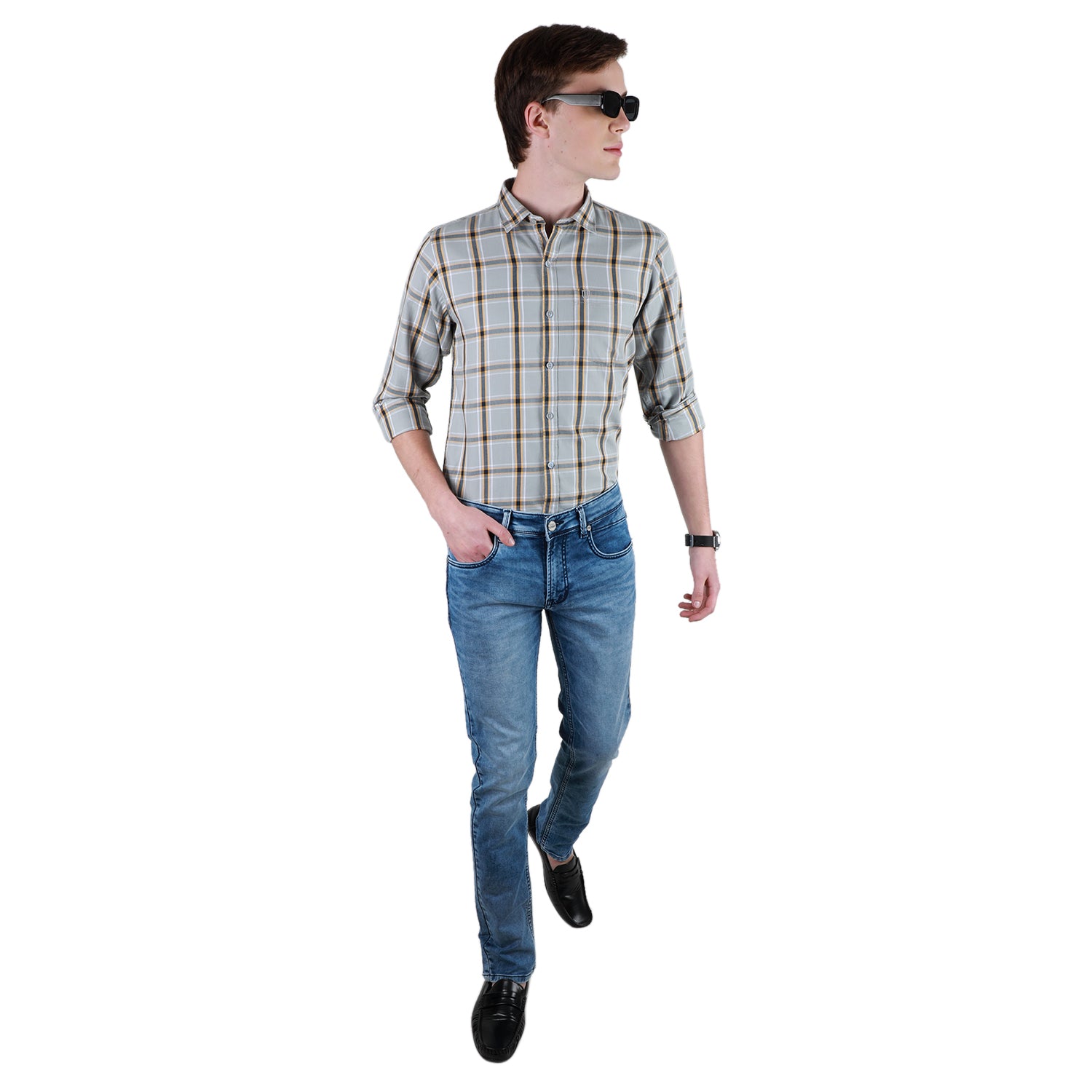 Duke Stardust Men Full Sleeve Cotton Shirt (SD7CKTNQ)