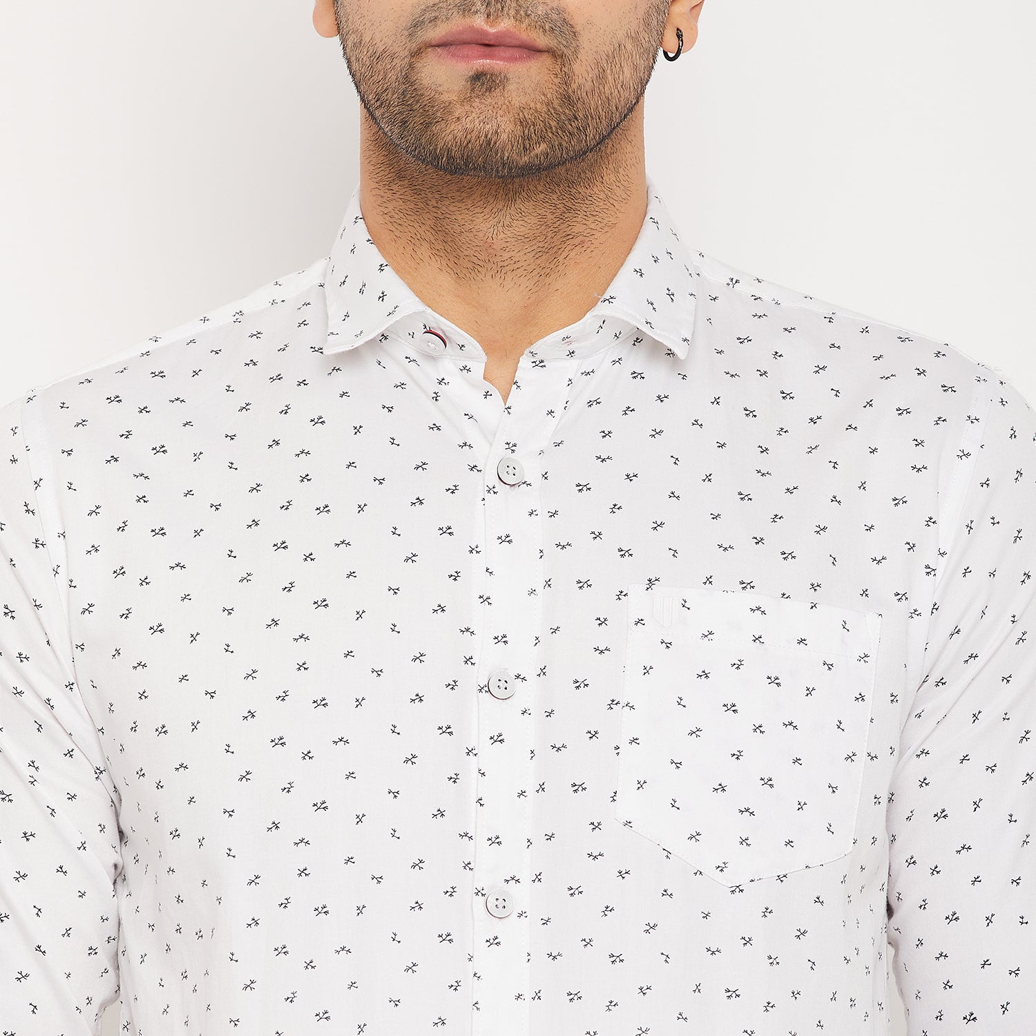 Duke Stardust Men Full Sleeve  Cotton Shirt (SDO5PRS)