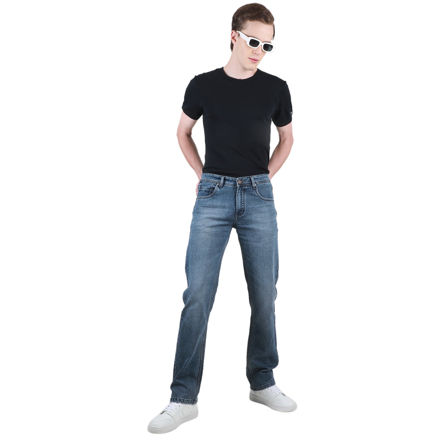Duke Urban Men Comfort Fit Stretchable Jeans (SDD5409C)