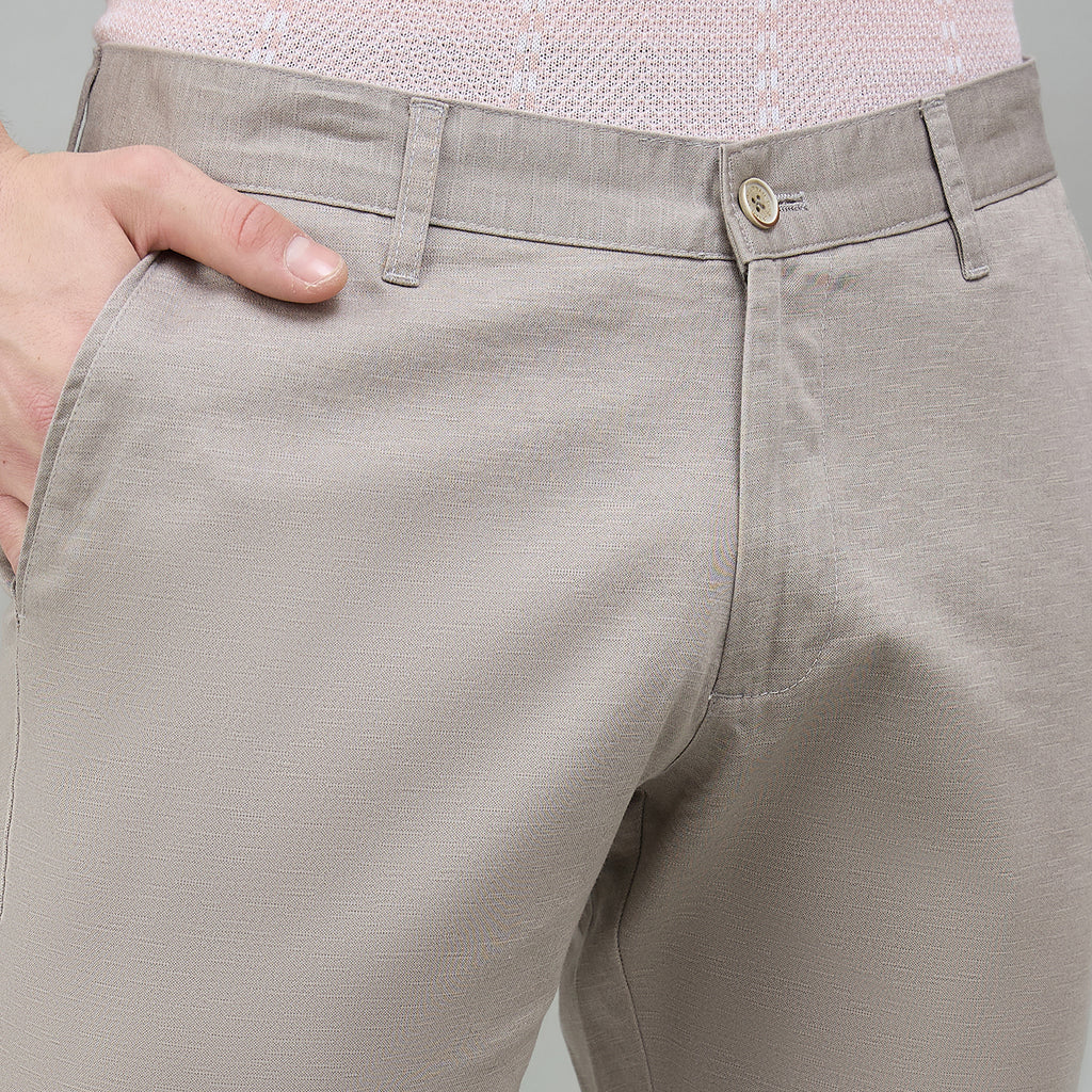 Duke Urban Men Flatfront Narrowfit Non-denim Casual Trouser (SDT4647)