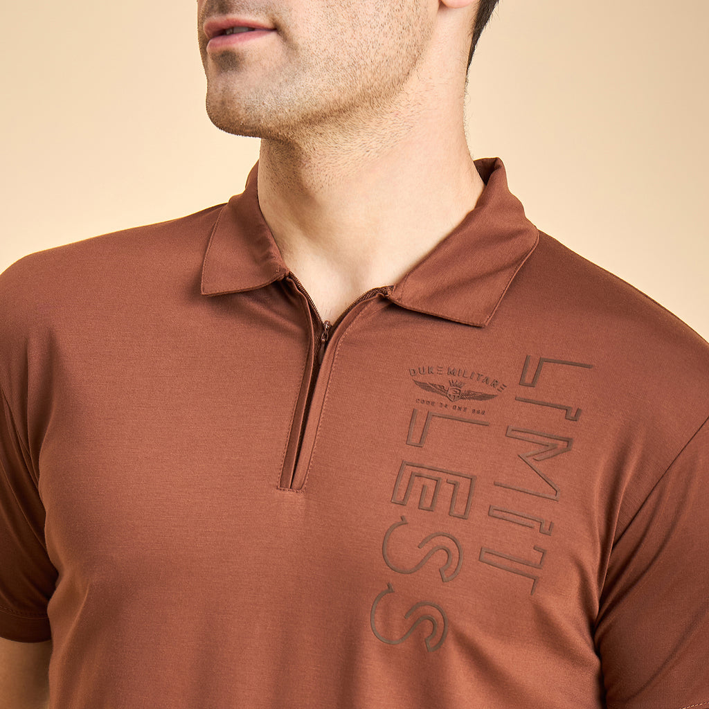 Duke Men Half Sleeve Cotton Polo Tshirt (ON3050)