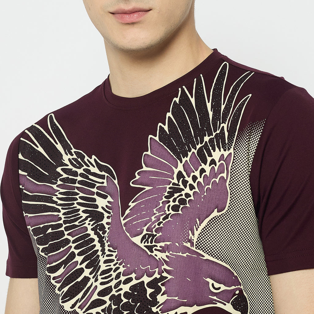 Duke Urban Men Half Sleeve Cotton Round Neck Tshirt (LF7591)