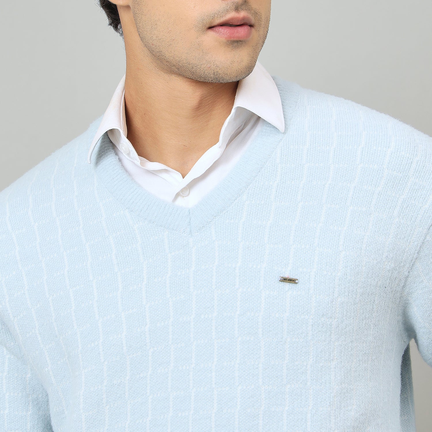 Duke Urban Men V-Neck Full Sleeve Sweater (SDS2235)