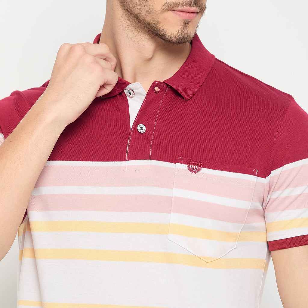 Duke Strardust Men Half Sleeve Cotton T-shirt (LF5878)