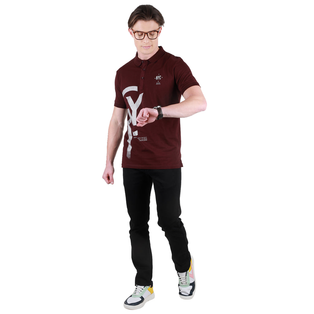 Duke Stardust Men Half Sleeve Cotton Tshirt (4224)