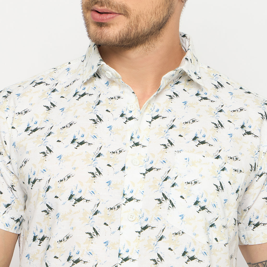 Duke Urban Men Half Sleeve Cotton Shirt (SDO4PRM)