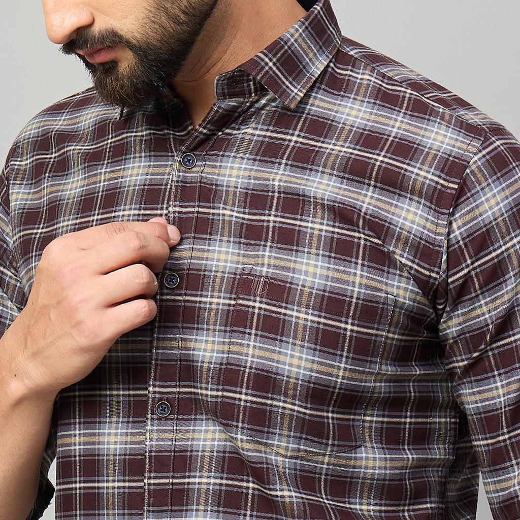 Duke Urban Men Full Sleeve Cotton Shirt (SDO5CKBB)