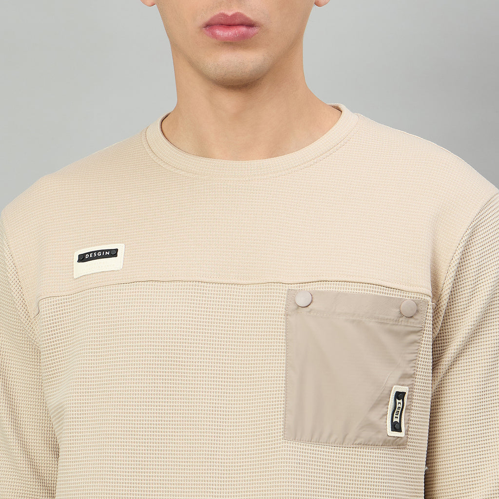 Duke Urban Men Round Neck Full Sleeve Regular Sweatshirt (LF6499)
