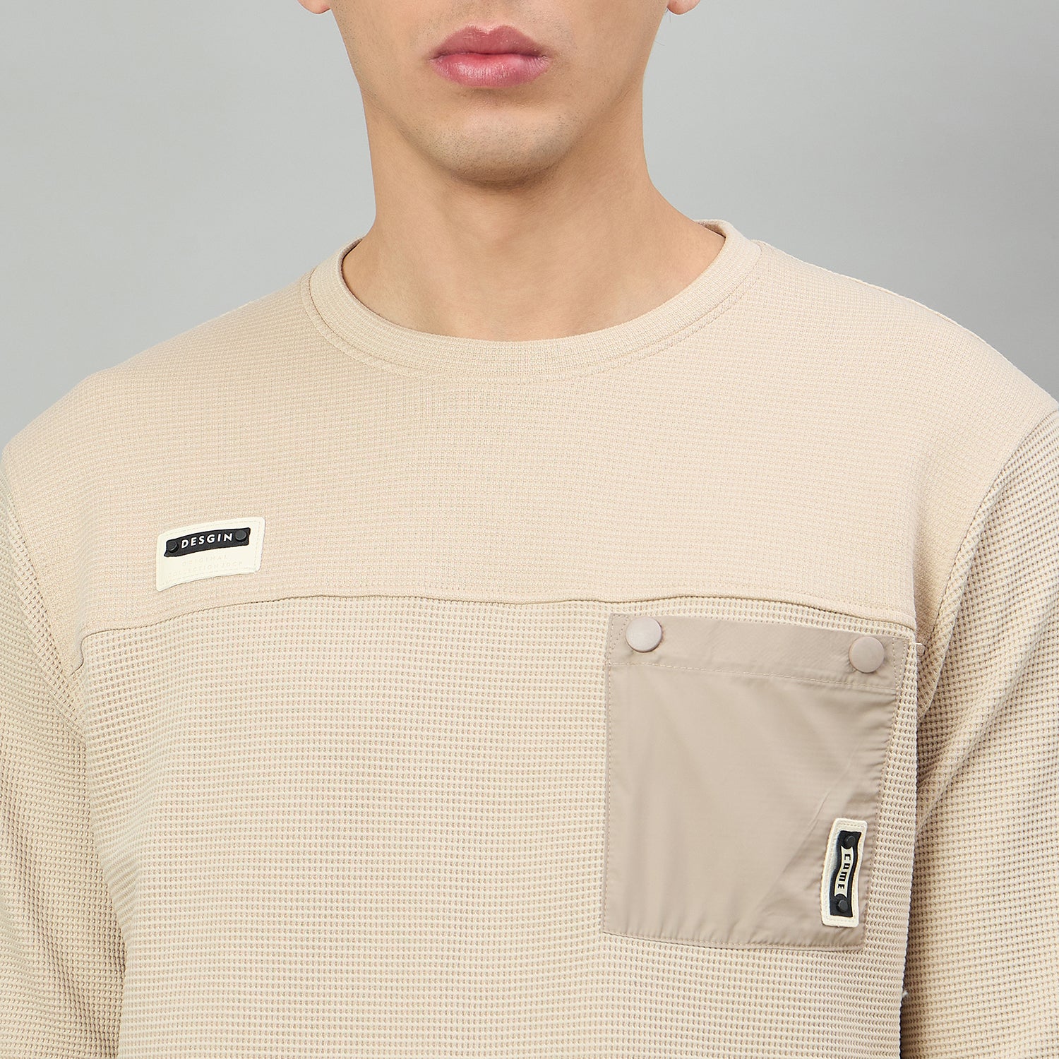Duke Urban Men Round Neck Full Sleeve Regular Sweatshirt (LF6499)