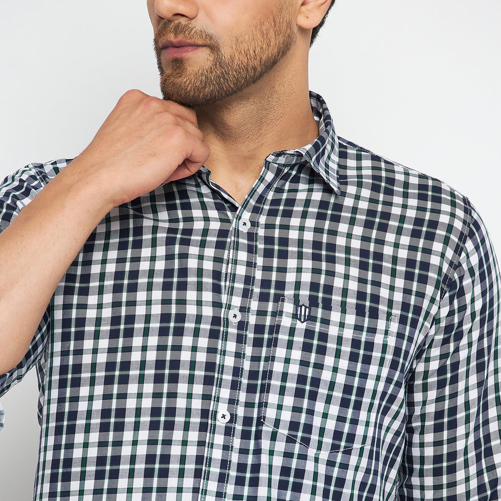 Duke Stardust Men Full Sleeve Cotton Shirt (SDO7CKSR)