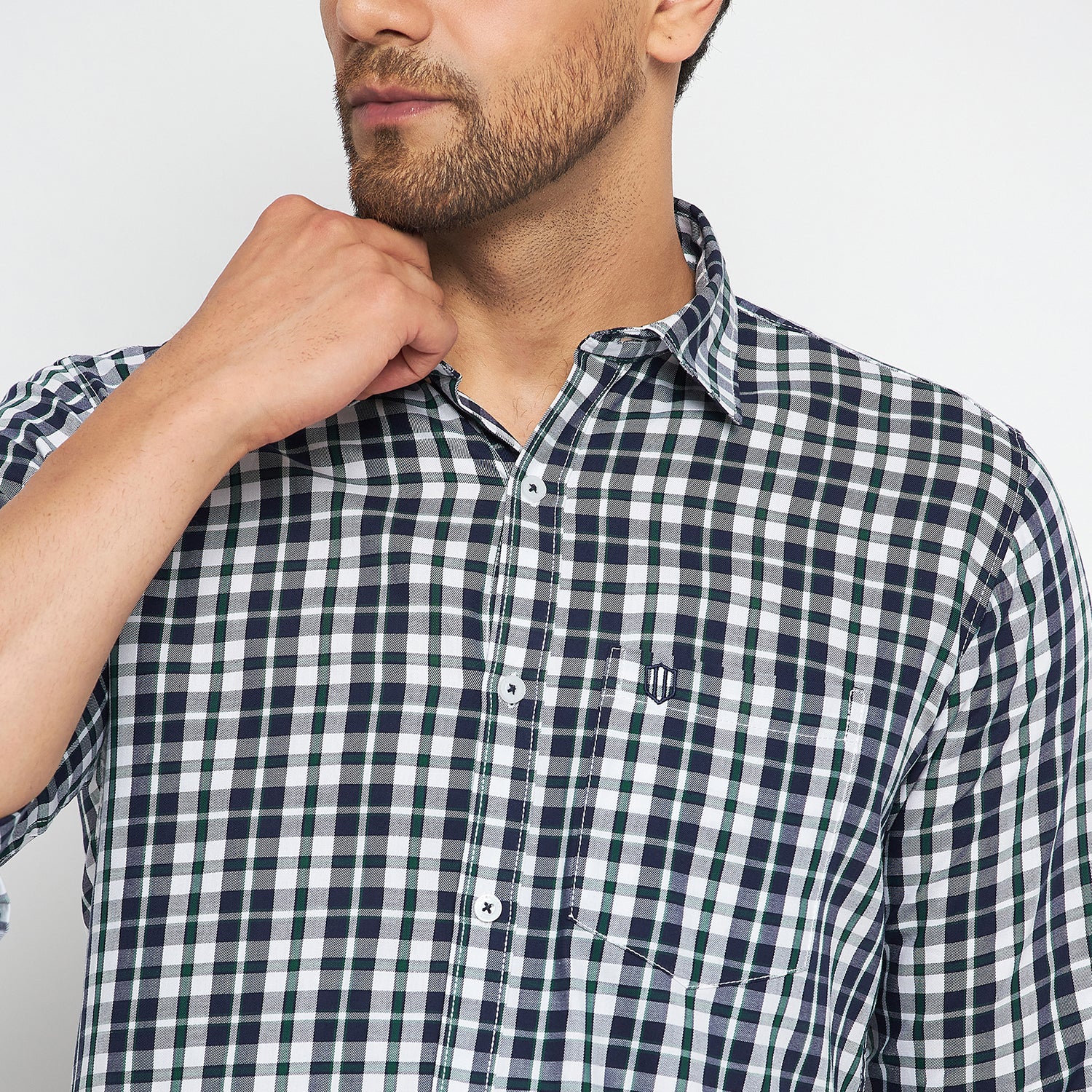 Duke Stardust Men Full Sleeve Cotton Shirt (SDO7CKSR)