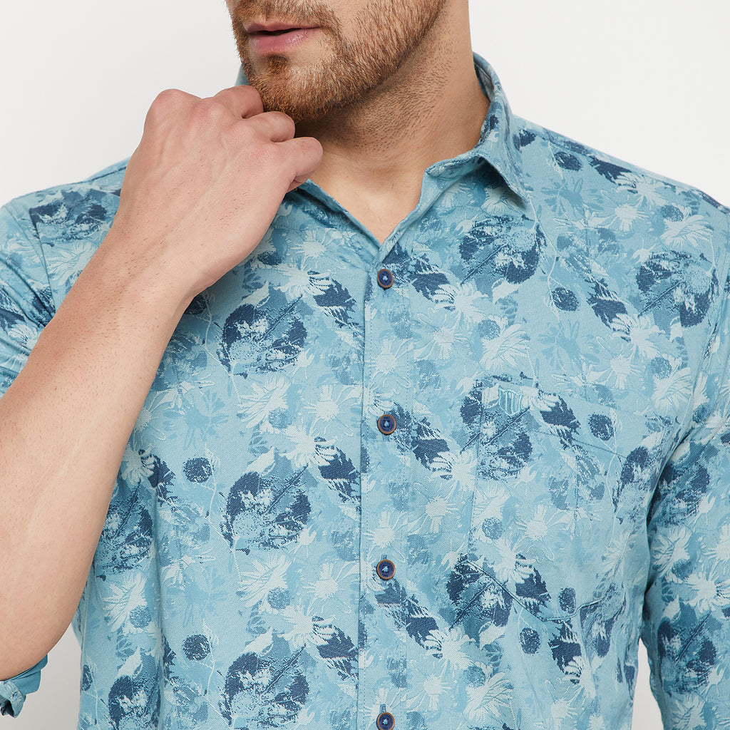 Duke Urban Men Full Sleeve Cotton Shirt (SDO8PRG)