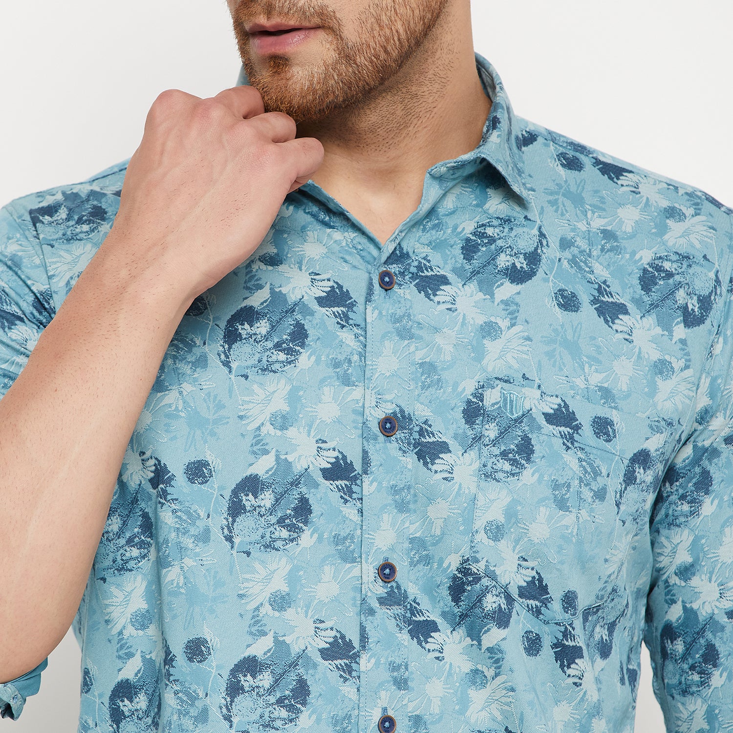 Duke Urban Men Full Sleeve Cotton Shirt (SDO8PRG)