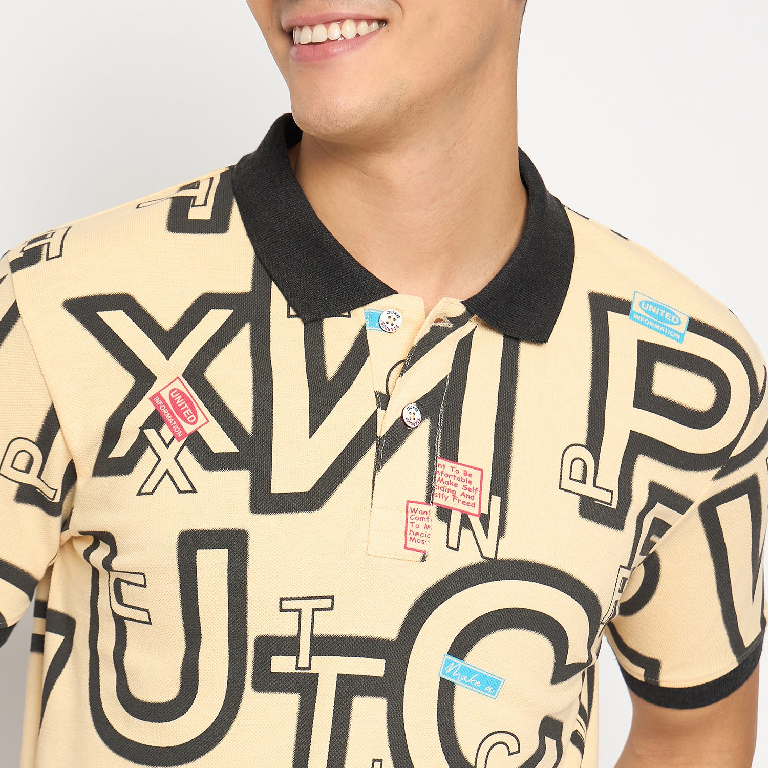 Duke Urban Men Half Sleeve Cotton T-shirt (ONLF296)