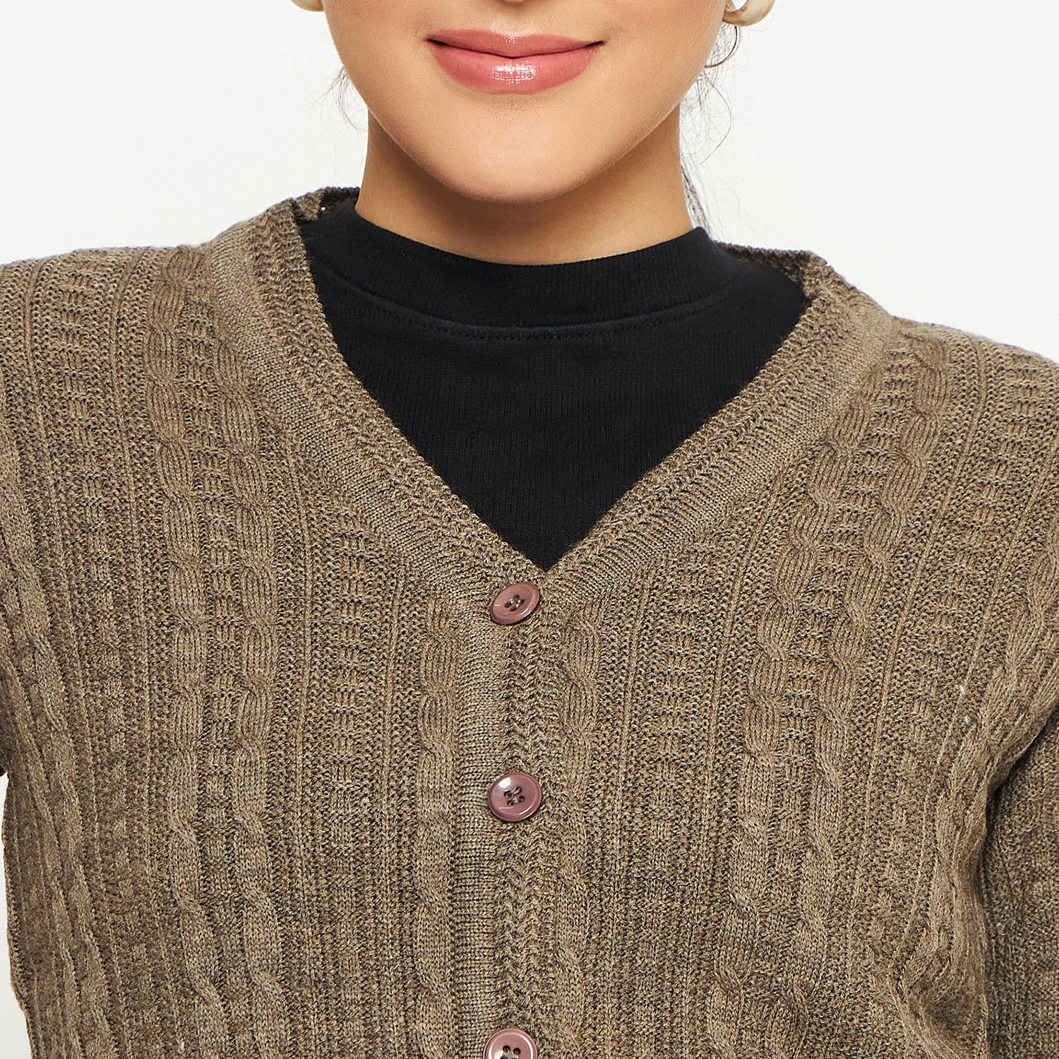 Duke Urban Women Full Sleeve Cardigan (SDS1163)