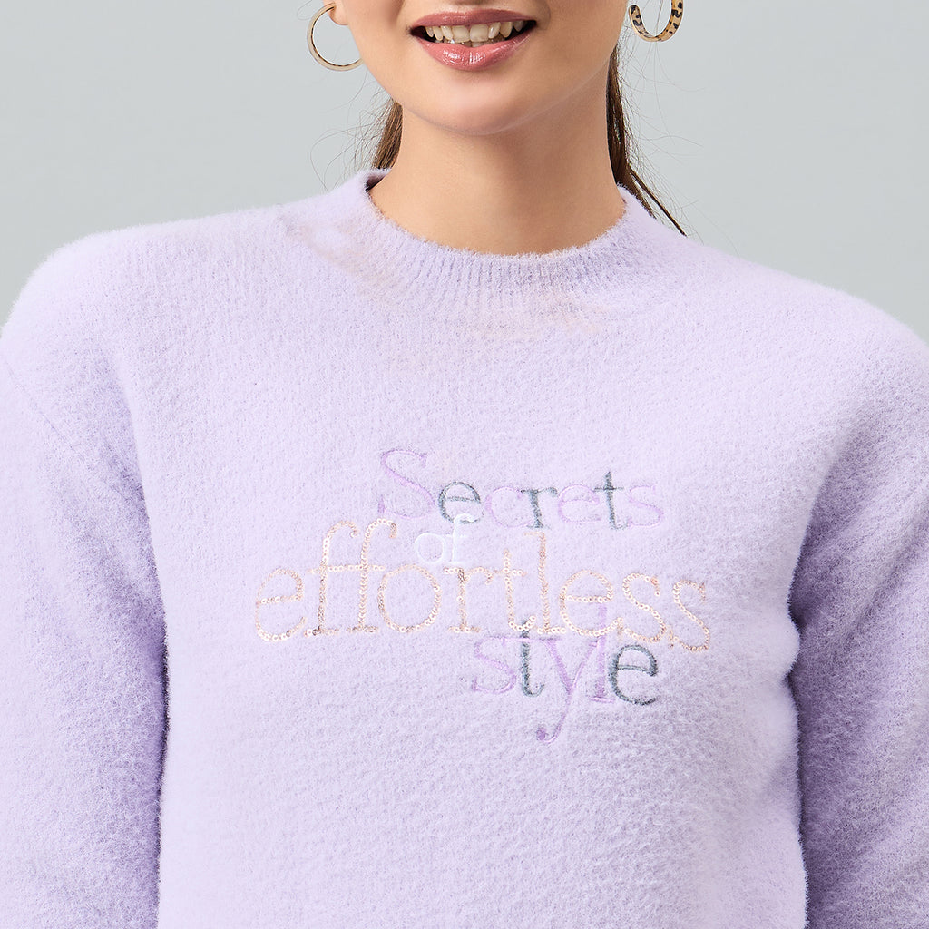 Duke Urban Women Full Sleeve Round Neck Pullover (SDS1408C)