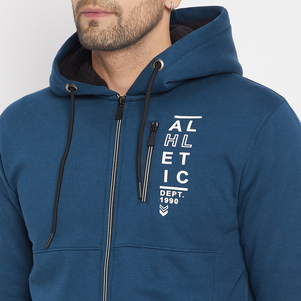 Duke Urban Men Hooded Zipper Sweatshirt (LF6261)