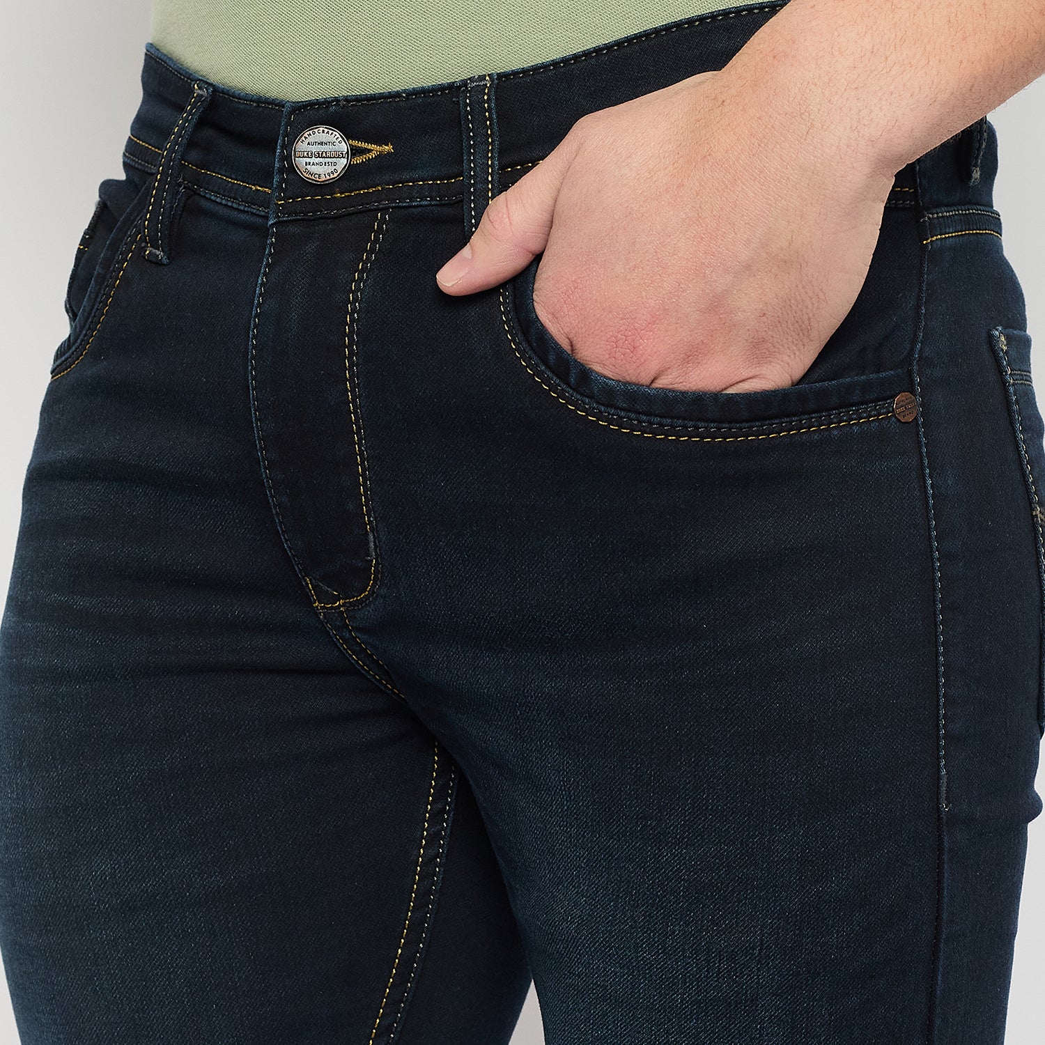 Duke Urban Men Slim Fit Stretchable Jeans (SDD5727S)