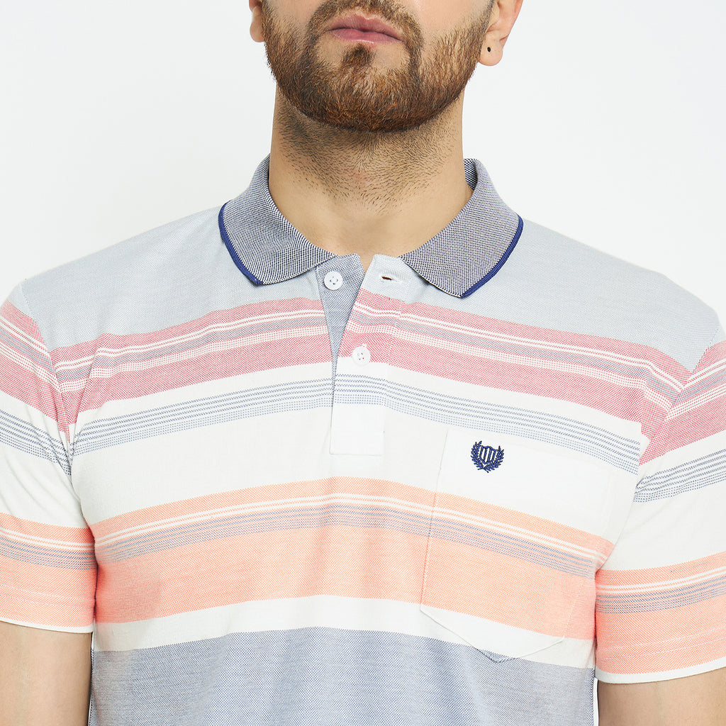 Duke Stardust Men Half Sleeve Cotton T-shirt (LF7076)
