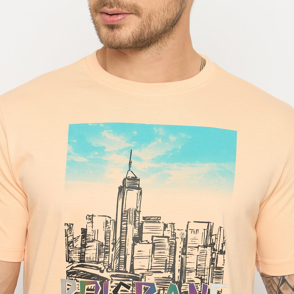 Duke Urban Men Half Sleeve Cotton Tshirt (LF7422)
