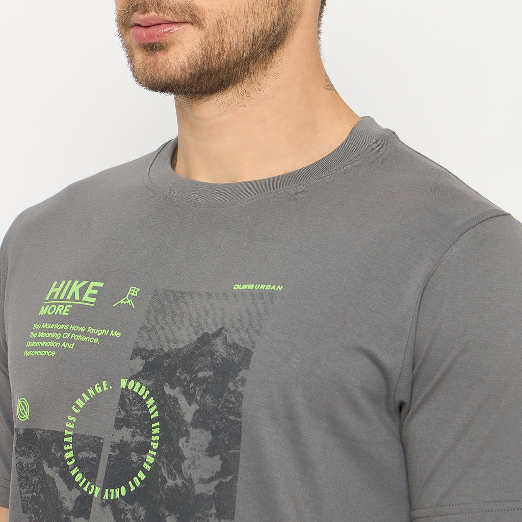 Duke Urban Men Half Sleeve Cotton Tshirt (LF7494)