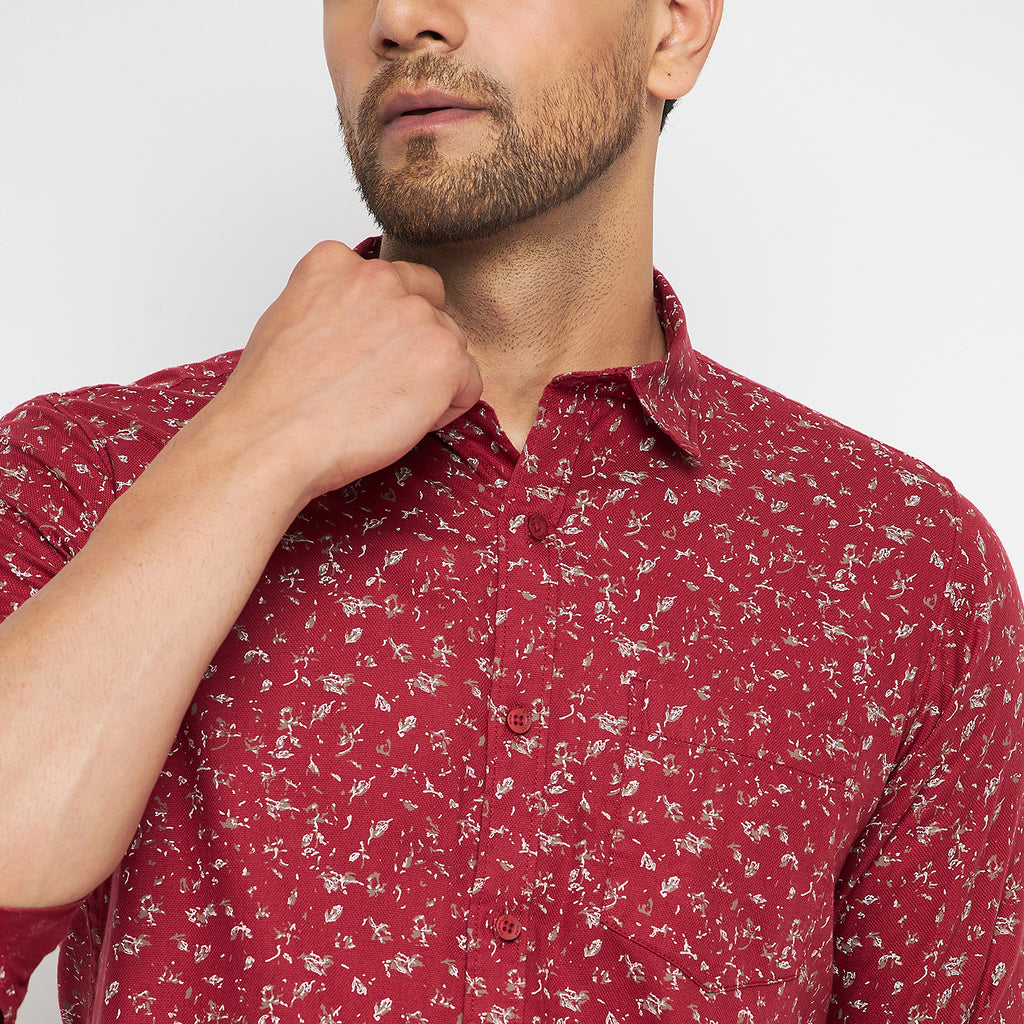 Duke Stardust Men Full Sleeve Cotton Shirts (SDO7HPRR)
