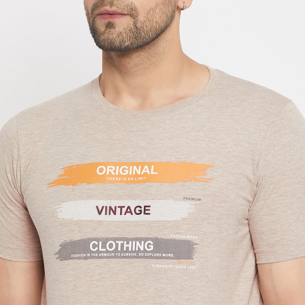 Duke Urban Men Half Sleeve Cotton T-Shirt (LF5827)