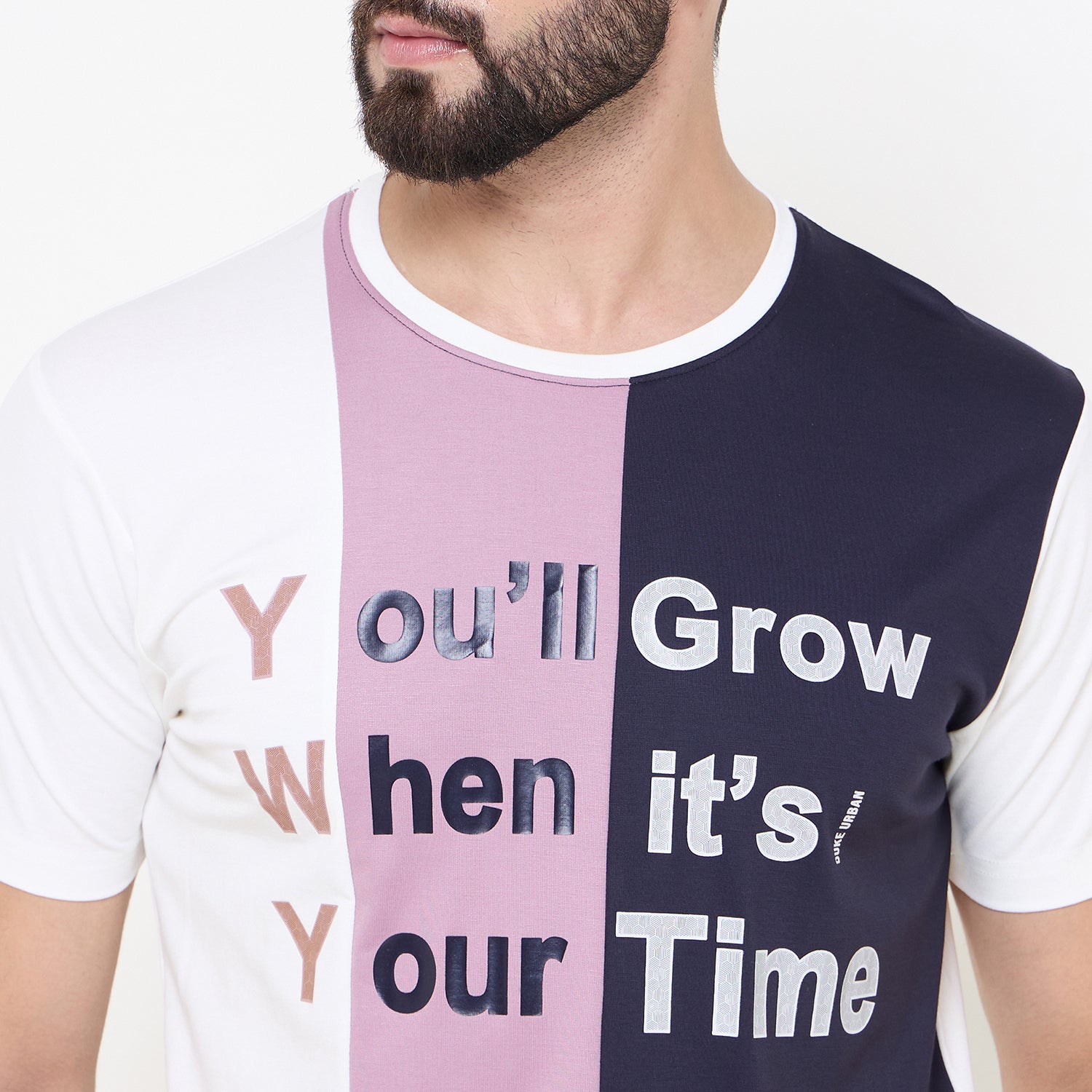 Duke Urban Men Half Sleeve Cotton Tshirt (LF7341)