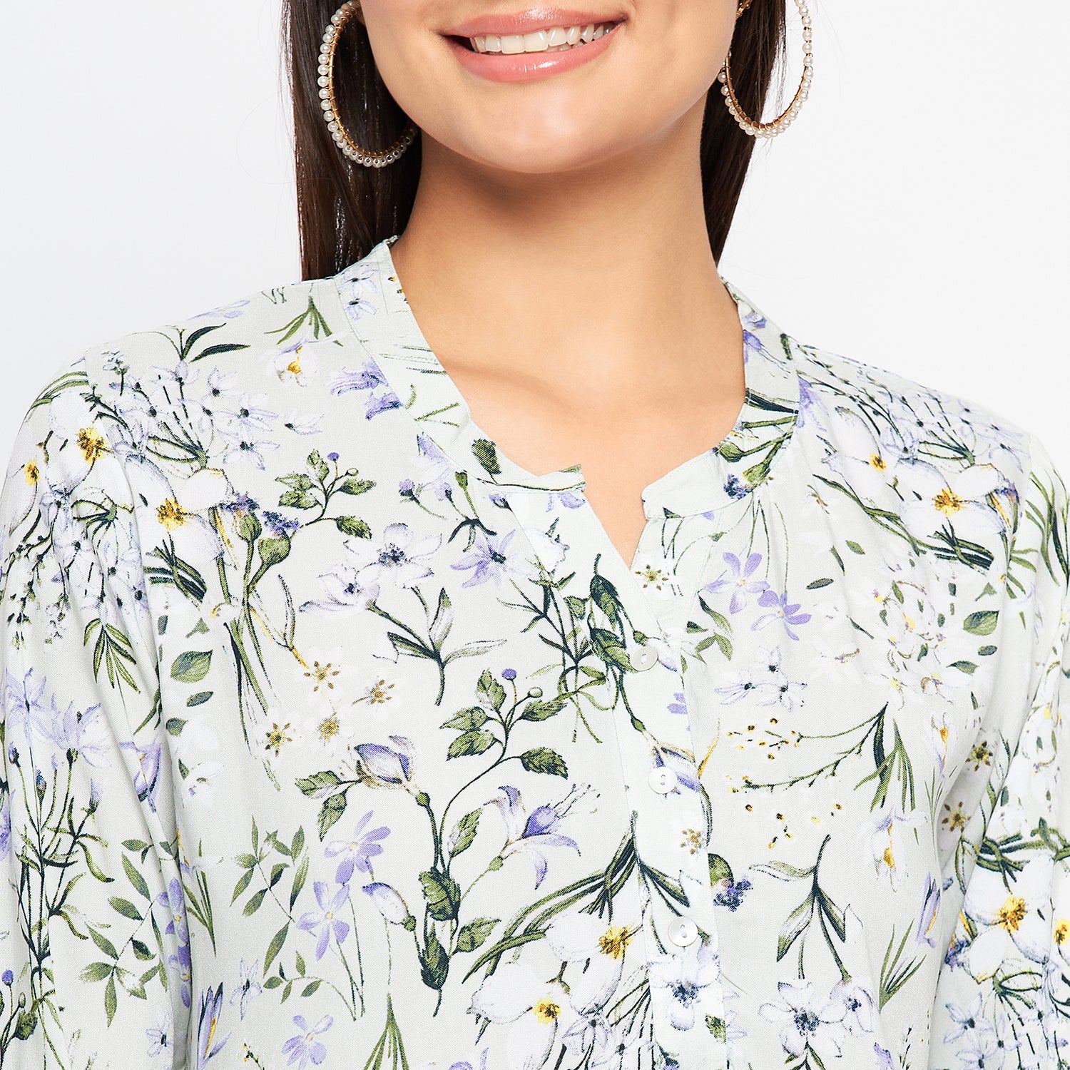 Duke Stardust Women 3/4 Sleeve Printed Tunic (SDX4113)