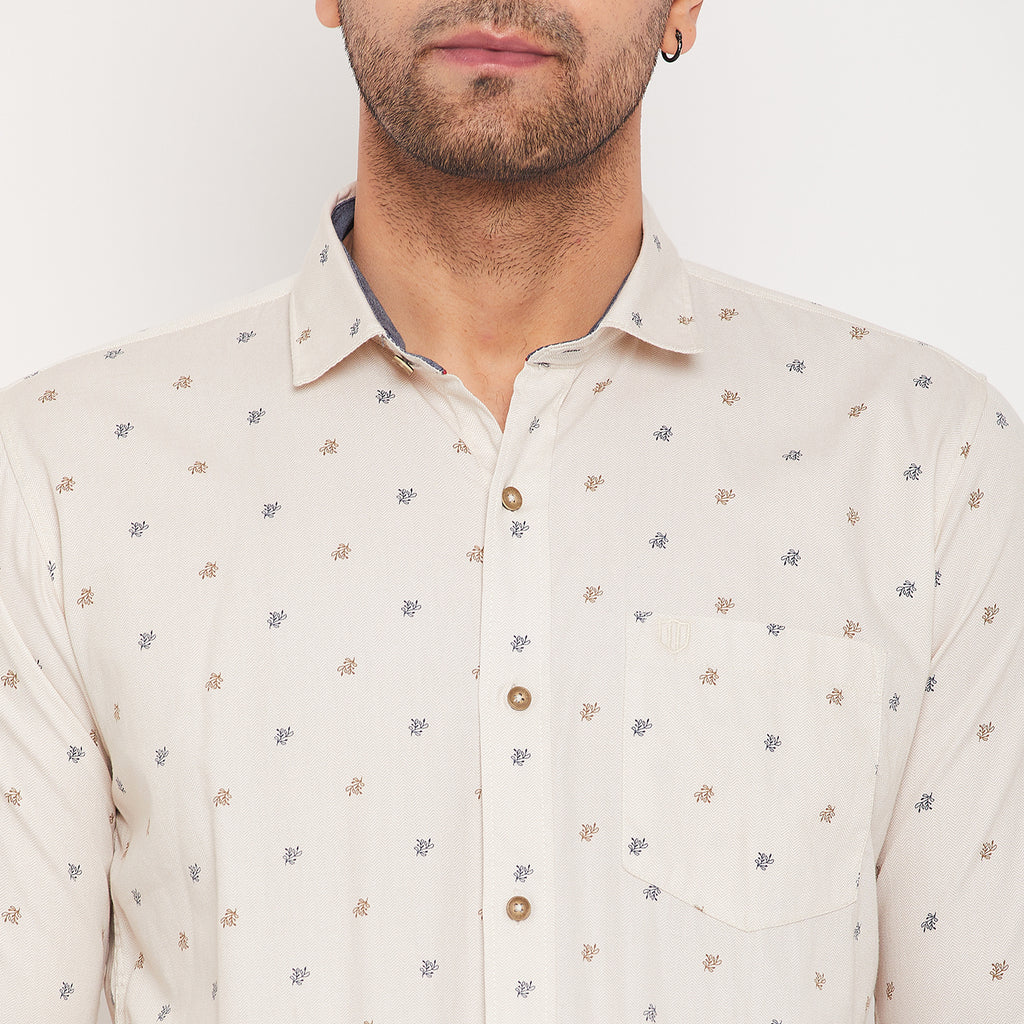 Duke Stardust Men Full Sleeve Cotton Shirt (SDO8PRT)