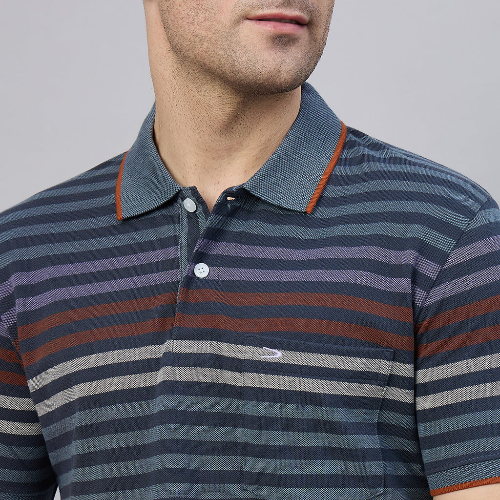 Duke Urban Men Half Sleeve Cotton Polo Tshirt (ON2121)