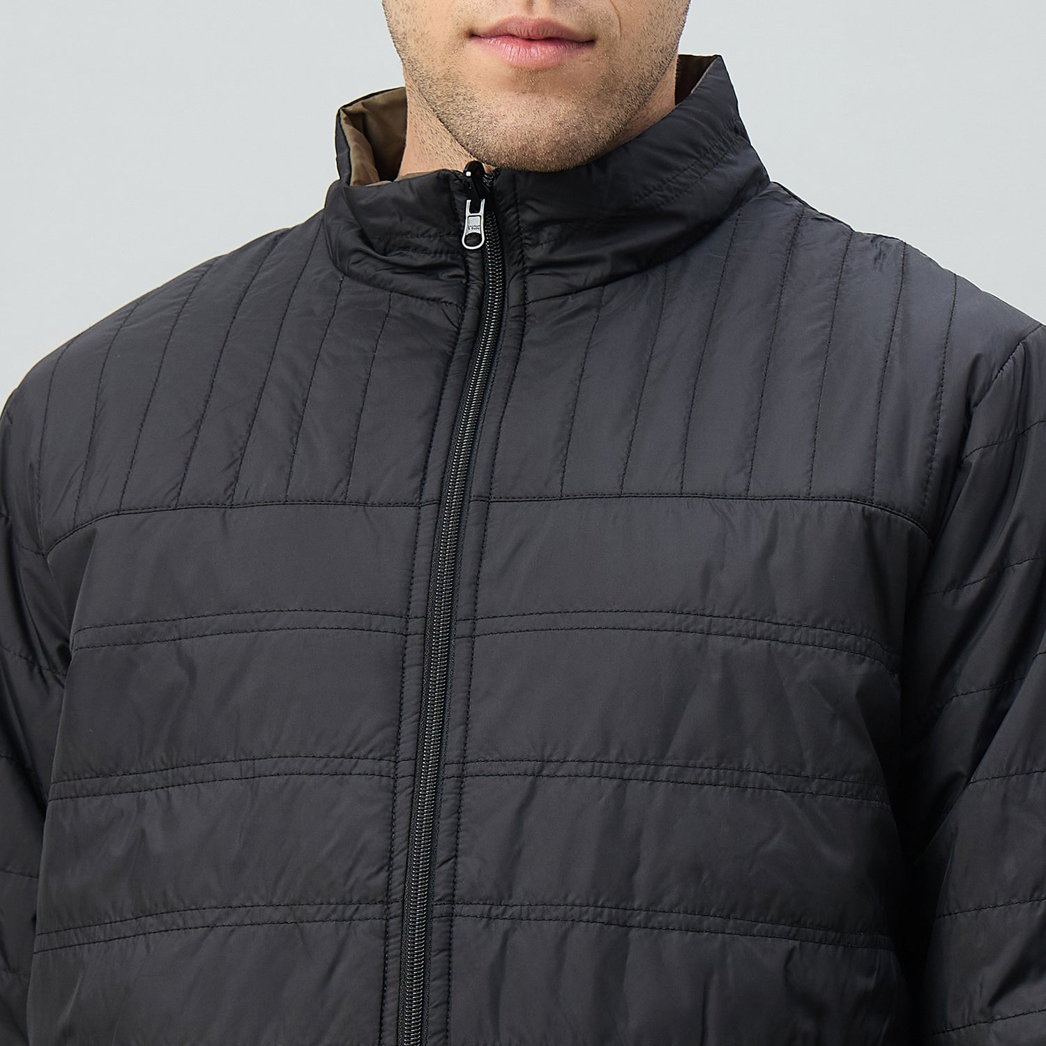 Duke Urban Men Reversible High Neck Regular Jacket (OSDZ9292)
