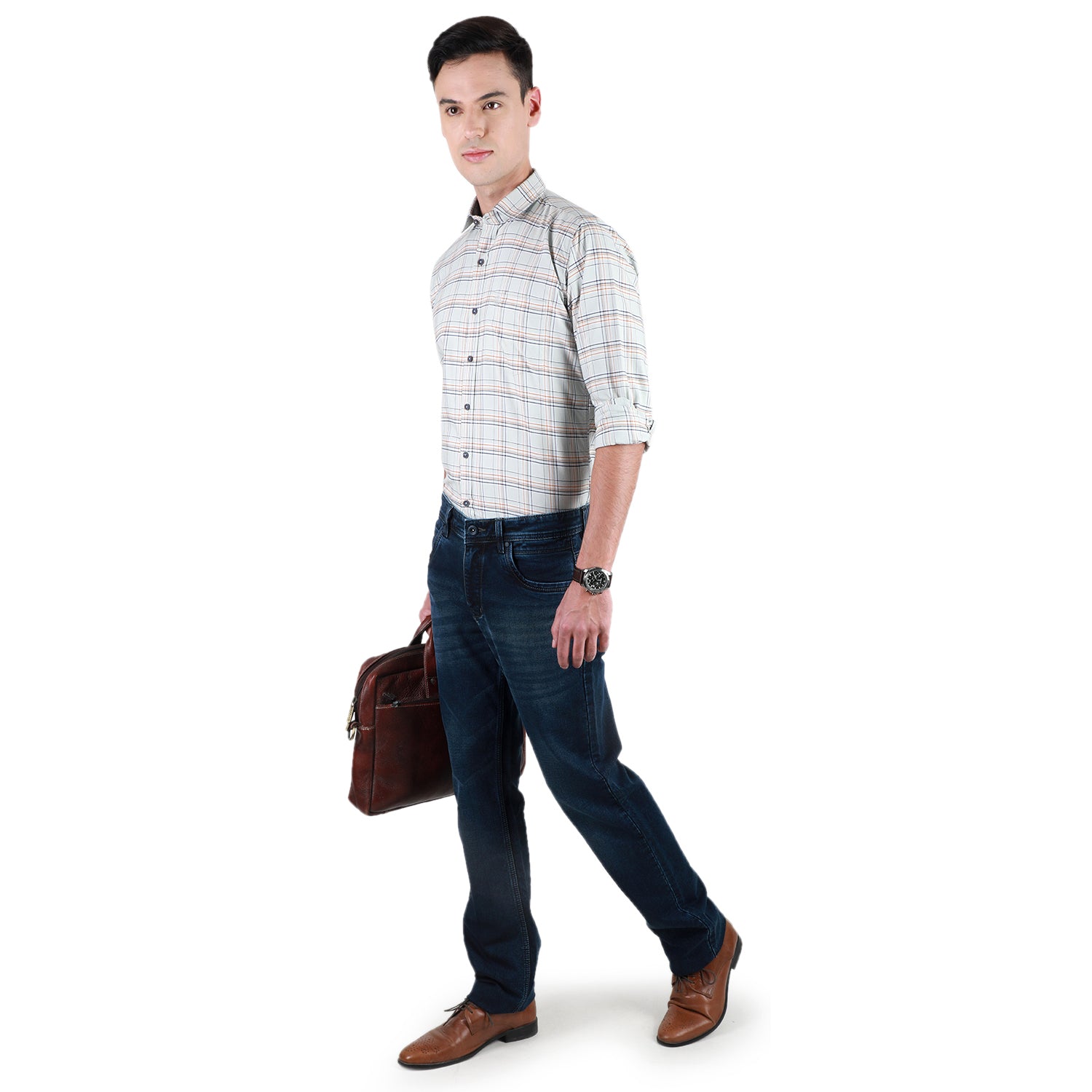 Duke Stardust Men Full Sleeve Cotton Shirt (SDO8CKOE)