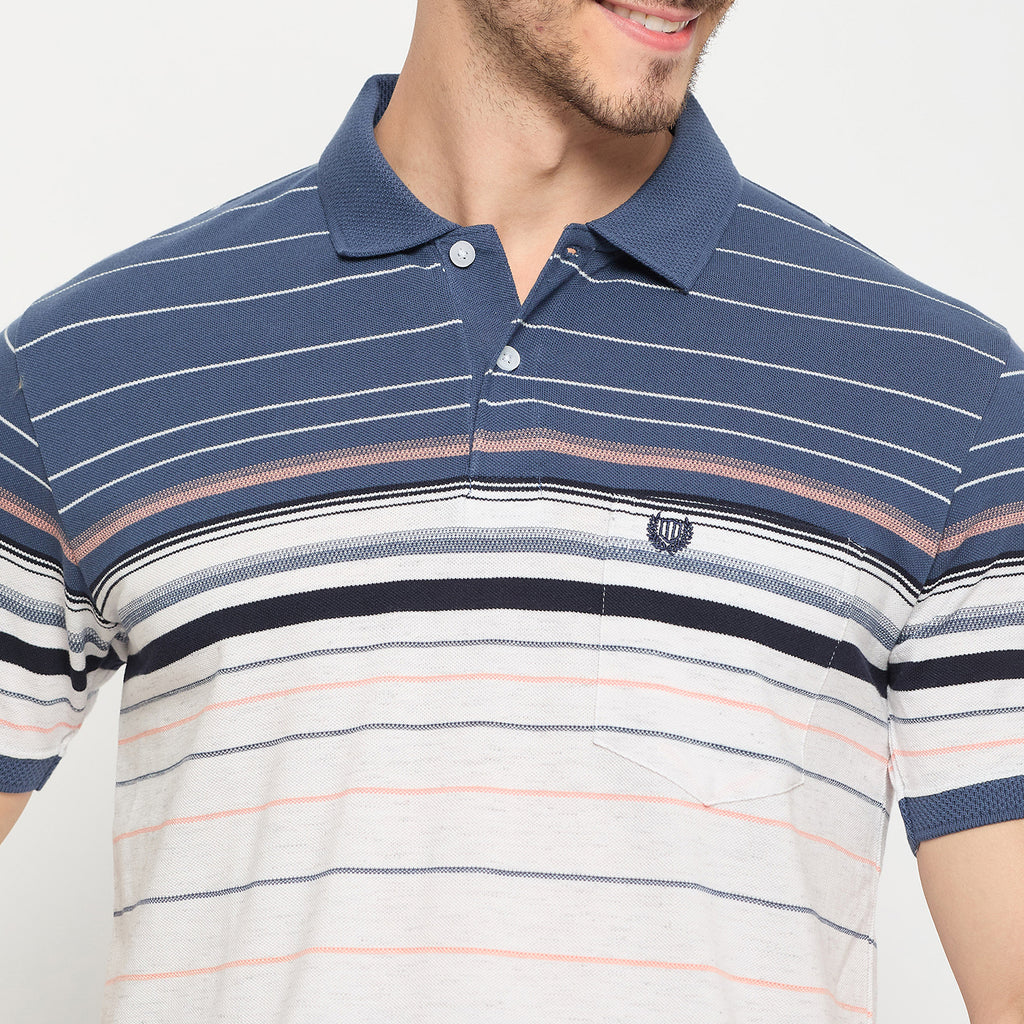 Duke Strardust Men Half Sleeve Cotton T-shirt (LF7203)