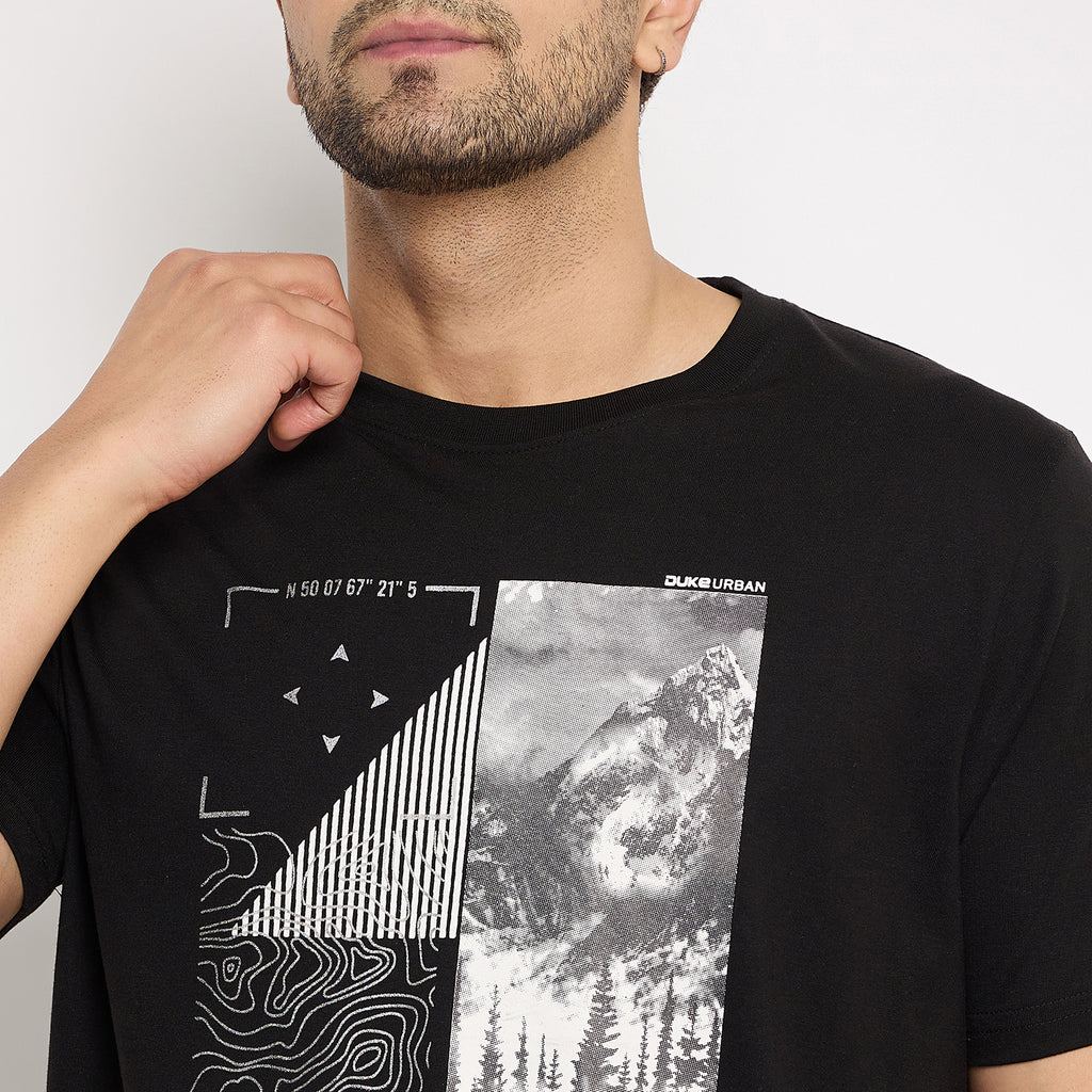 Duke Urban Men Half Sleeve Cotton T-shirt (ONLF288)