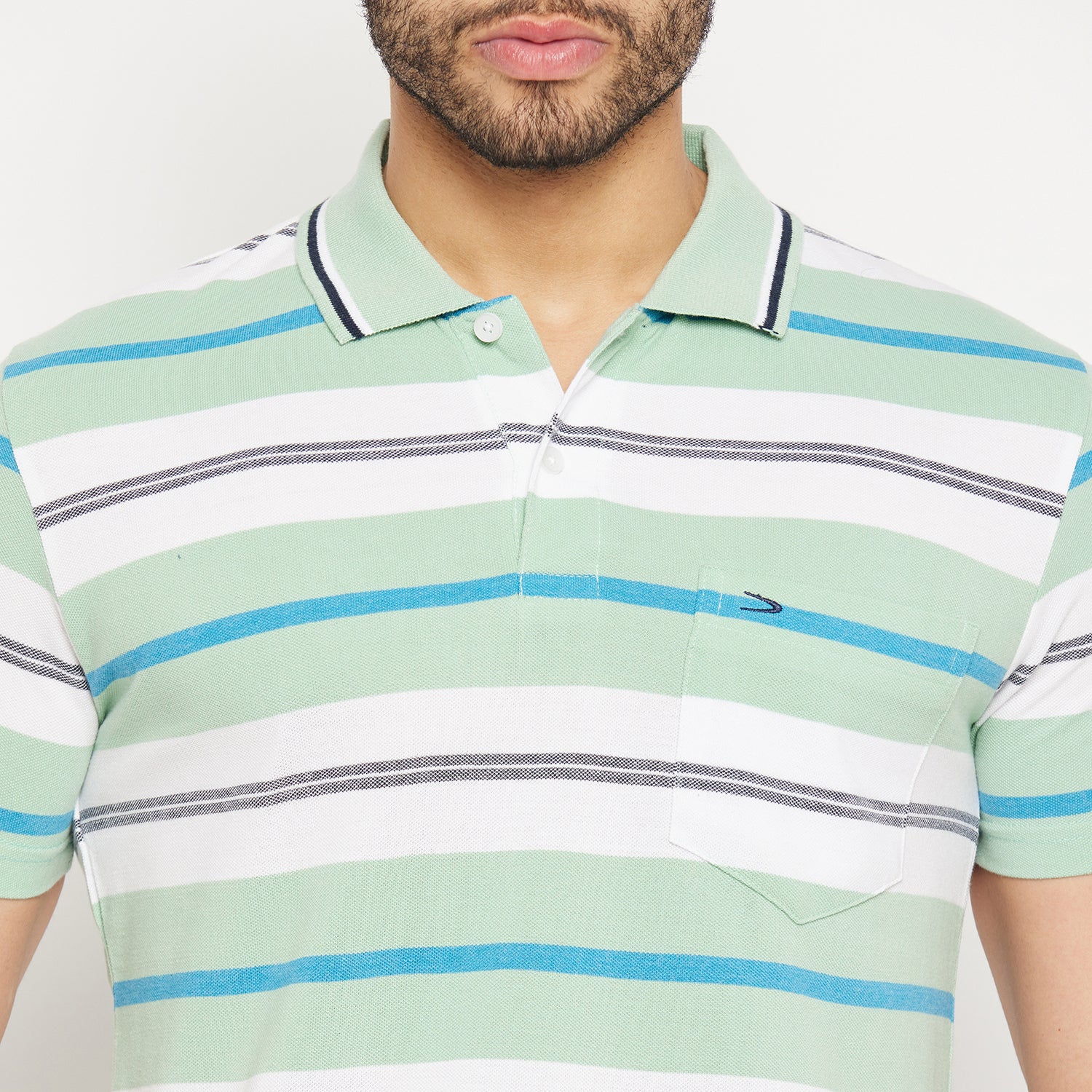 Duke Stardust Men Half Sleeve Polo Neck Cotton T-shirt (1219)