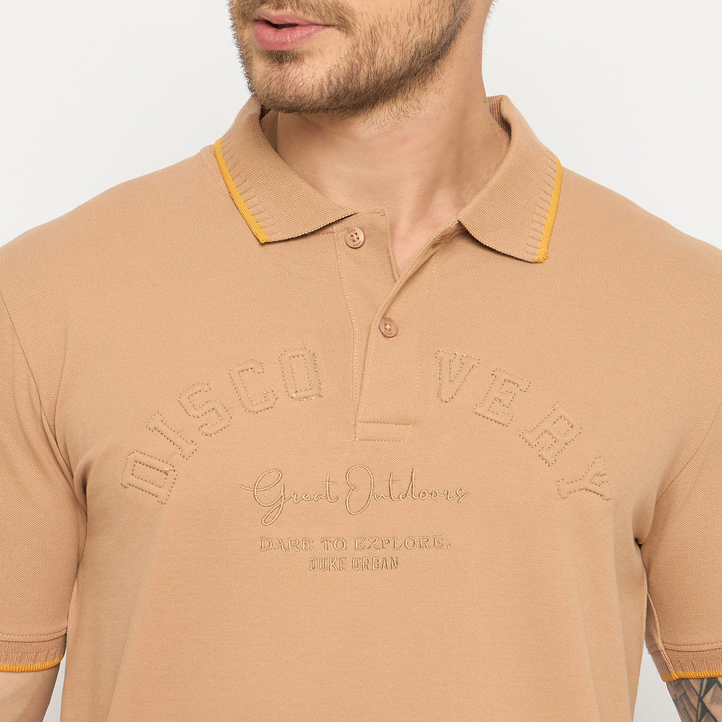 Duke Urban Men Half Sleeve Cotton Tshirt (LF7403)