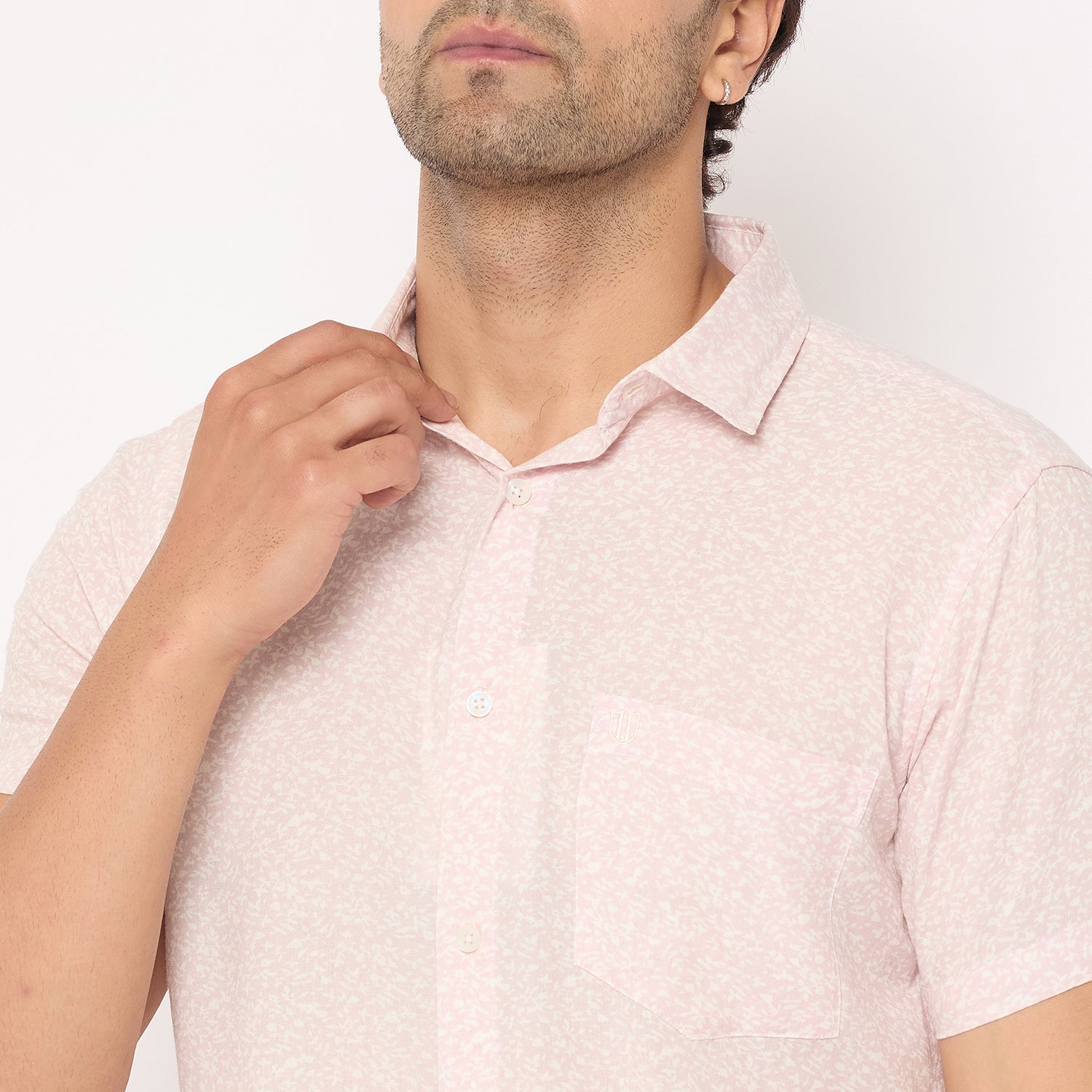 Duke Stardust Men Half Sleeve Cotton Shirt (SDO2PRRA)