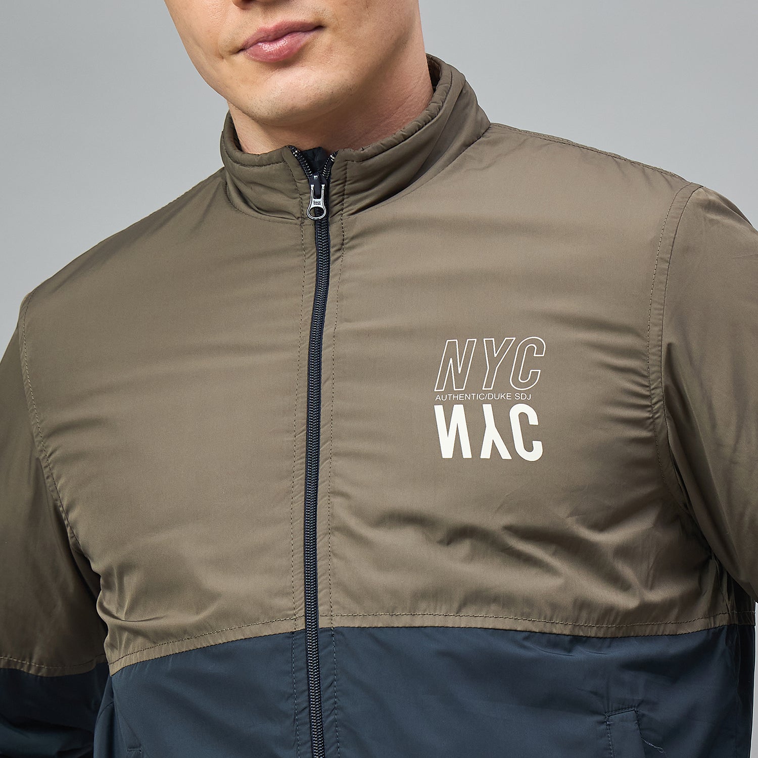 Duke Urban Men Full Sleeve Slim fit Bomber Jacket (SDZ4097)