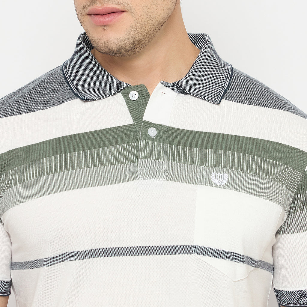 Duke Urban Men Half Sleeve Cotton Tshirt (LF7377)