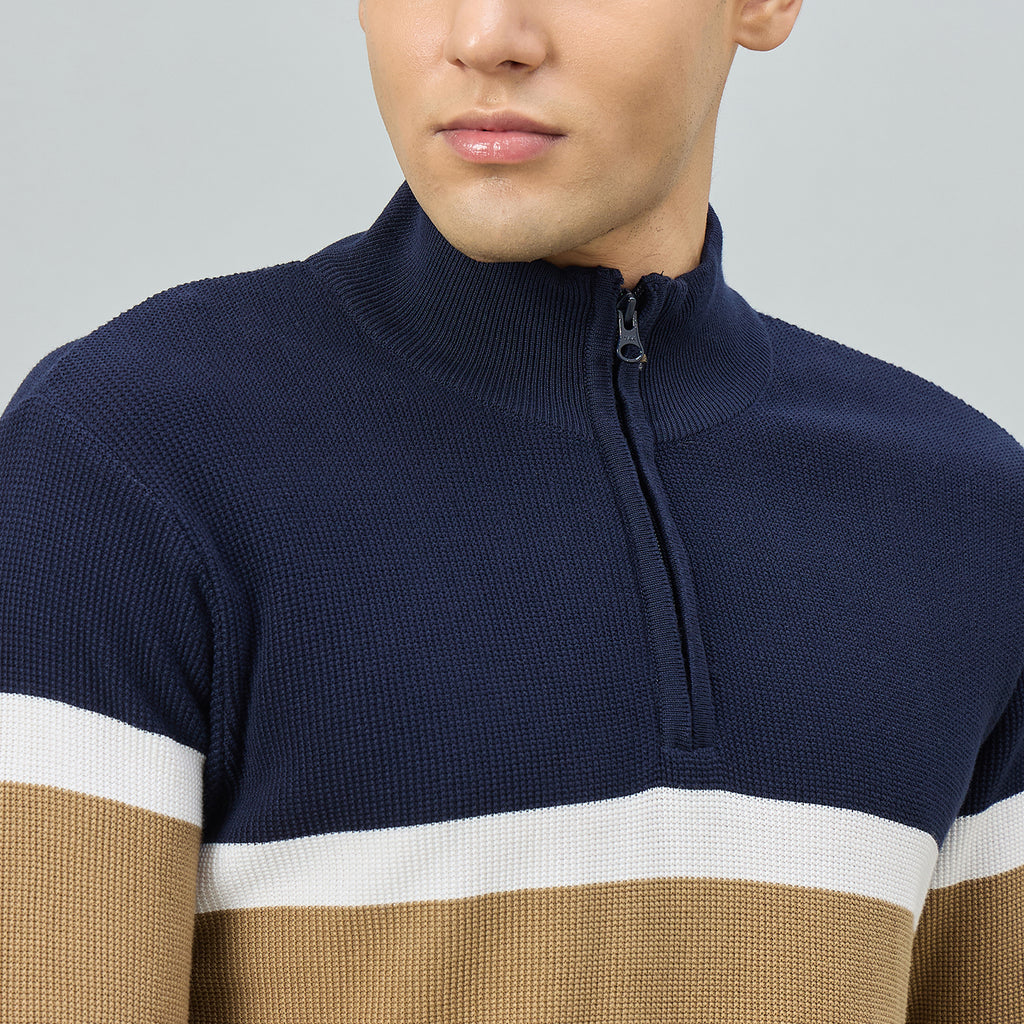Duke Urban Men Half Sleeve Regular Sweater (SDS2382)