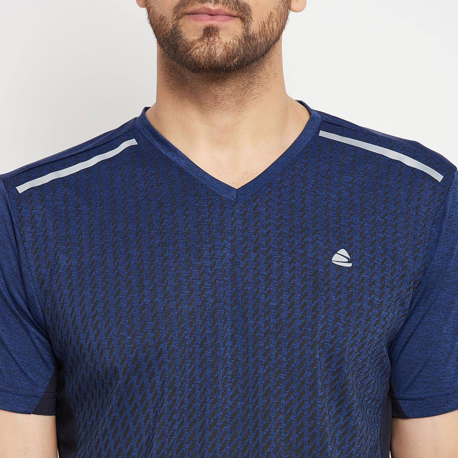 Duke Stardust Men Half Sleeve V Neck Cotton T-shirt (GD1209)