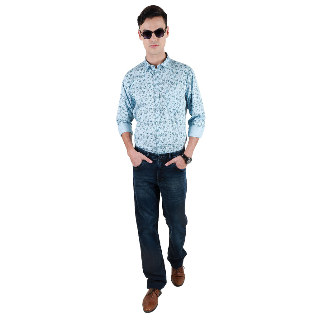 Duke Stardust Men Full Sleeve Cotton Shirt (SDO7PRTH)
