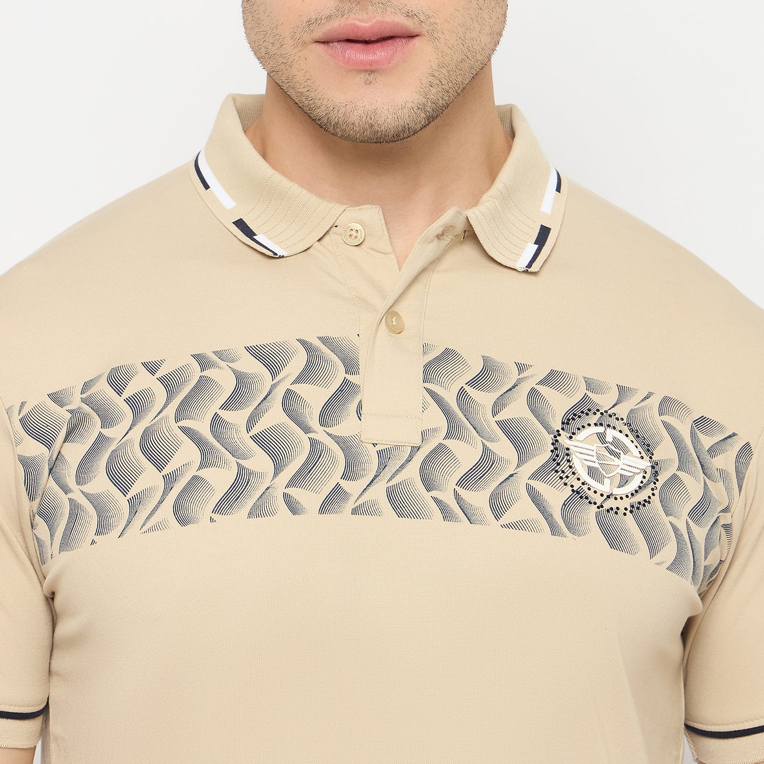 Duke Urban Men Half Sleeve Cotton Tshirt (LF7454)