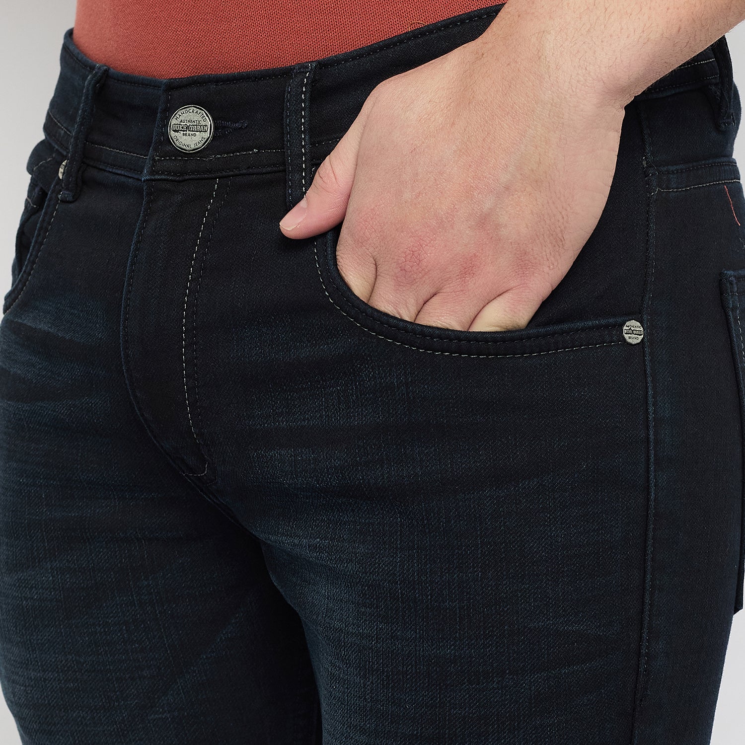 Duke Urban Men Ankle Length Stretchable Jeans (SDD5671A)