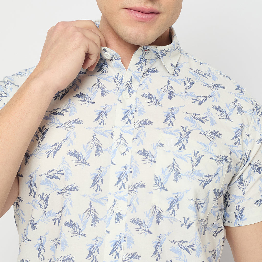 Duke Urban Men Half Sleeve Cotton Shirt (SDO4PRAH)