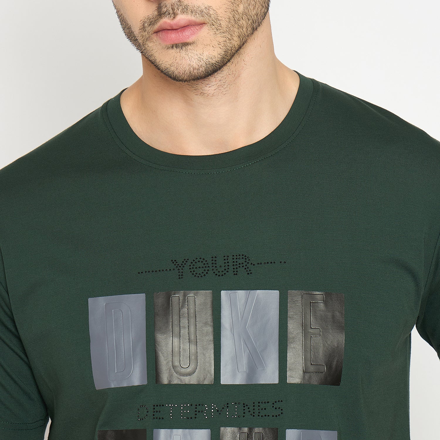 Duke Urban Men Half Sleeve Cotton Tshirt (LF7337S)