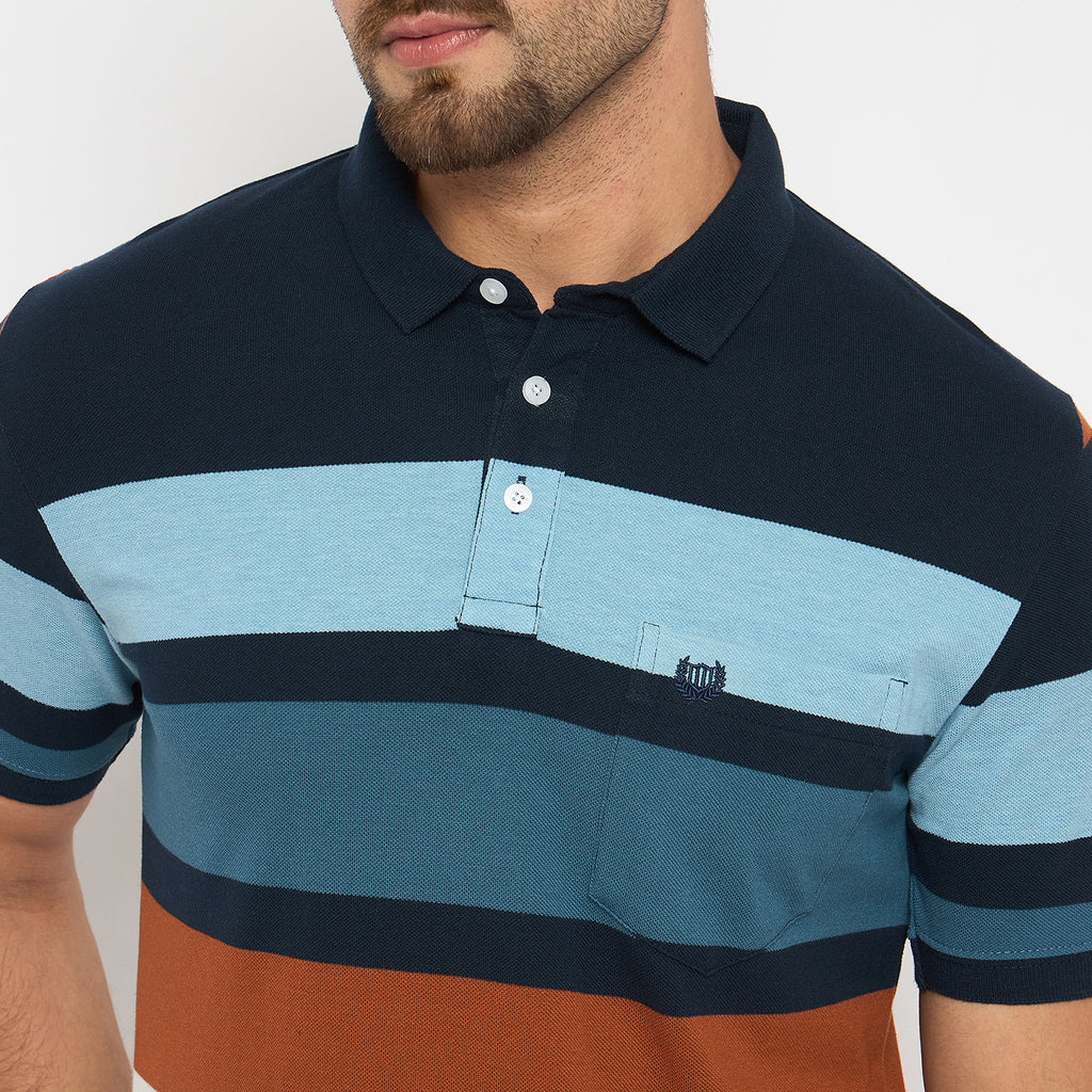 Duke Urban Men Half Sleeve Cotton Tshirt (LF7375)